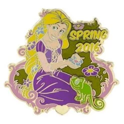 Disney First Day Of Spring Pin - 2016 Rapunzel
