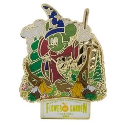 Disney Flower & Garden Festival Pin - 2016 Sorcerer Mickey Mouse
