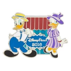 Disney Spring Pin - Spring 2016 Donald And Daisy Duck