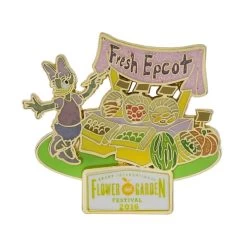 Disney Flower & Garden Festival Pin - 2016 Daisy Duck Topiary