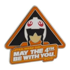 Disney Star Wars Pin - 2016 May The Fourth Be With You - Pilot