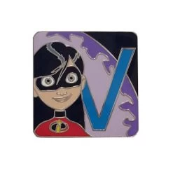 Disney Mystery Pin - Pixar Alphabet - V - Violet