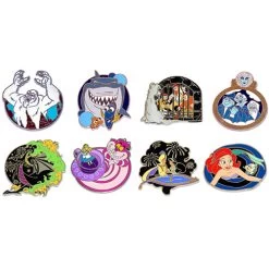 Disney Mystery Pin - Disney Park Attractions - COMPLETE SET