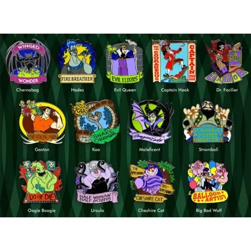 Disney Mickey's Circus Pin - Sinister Sideshows Mystery Pin Evil Queen - Image 2