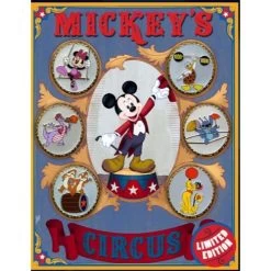 Disney Mickey's Circus Boxed Pin Set - Circus Performers Poster
