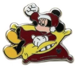 Disney Hidden Mickey Pin - 2012 Series - Characters Sleeping - Mickey
