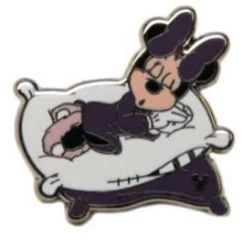 Disney Hidden Mickey Pin - 2012 Series - Characters Sleeping - Minnie