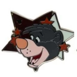 Disney Hidden Mickey Pin - 2012 Star Characters - Baloo