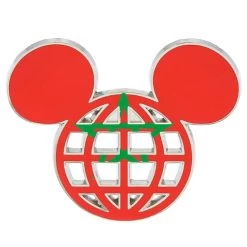 Disney Mickey Icon Pin - Global Ears Icon - Morocco Flag