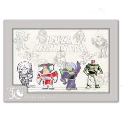 Disney Pixar Party Pin Set - Buzz Lightyear - Two On A Card