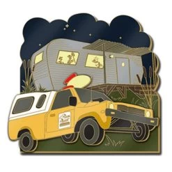 Disney Pixar Party Pin - Pizza Planet Truck - Monsters Inc.
