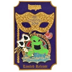 Disney Pin - 2016 Mickey's Halloween Party Passholder Oogie Boogie