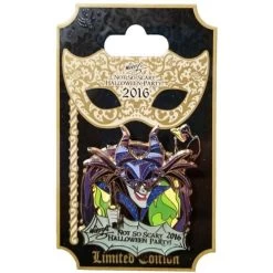 Disney Pin - 2016 Mickey's Not So Scary Halloween Party Maleficent