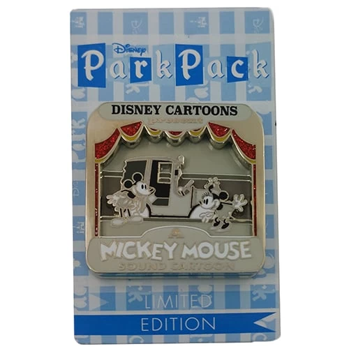 Disney Park Pack Pin - July 2015 - Sound Cartoon - Red Curtain