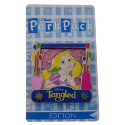 Disney Park Pack Pin - April 2016 - Tangled - Blue W/ Green Pascal