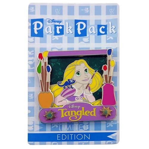 Disney Park Pack Pin - April 2016 - Tangled - Purple W/ Blue Pascal