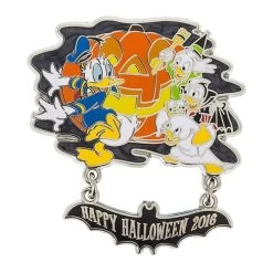 Disney Pin - Happy Halloween 2016 DVC - Donald And Nephews