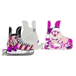 Disney Season's Greetings Pin - 2016 Skates Cheshire Cat