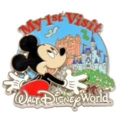 Disney Mickey Pin - My First Visit To Disney World - 2nd Ed.