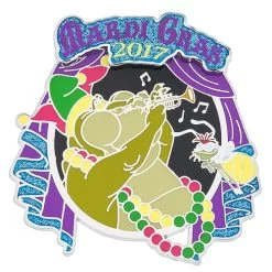 Disney Mardi Gras Pin - 2017 Mardi Gras Louis And Ray