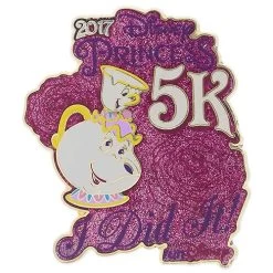 Disney Marathon Pin - Princess Half Marathon Weekend - 5k I Did It!