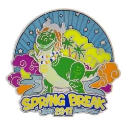 Disney Spring Break Pin - 2017 Rex From Toy Story