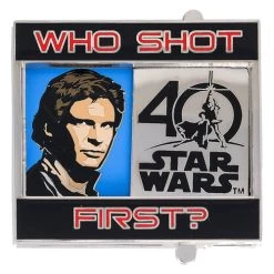Disney Star Wars Pin - Who Shot First - Hans & Greedo
