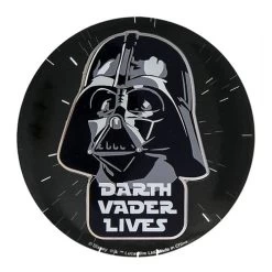 Disney Star Wars Pin - Darth Vader Lives Button & Pin