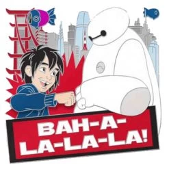 Disney Love Is An Adventure Pin - Love Is Teamwork - Hiro And Baymax