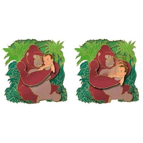 Disney Love Is An Adventure Pin - Love Is Acceptance - Tarzan Kala