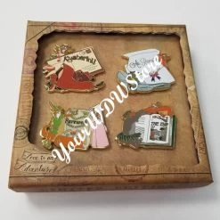 Disney 4 Pin Set - Love Is An Adventure - Farewell Goodbye Boxed