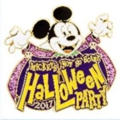 Disney Mickey's Halloween Party Pin - 2017 Logo - Mickey