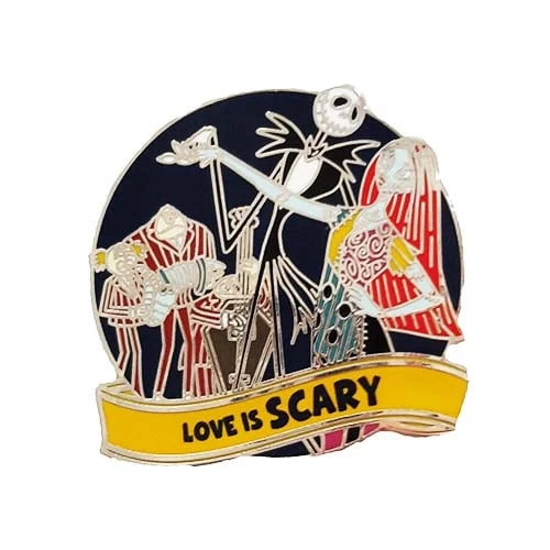 Disney Love Is An Adventure Pin - Love Is… - Mystery Pin Set - CHASER - Scary