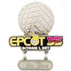 Disney Epcot 35th Anniversary Pin - I Was There