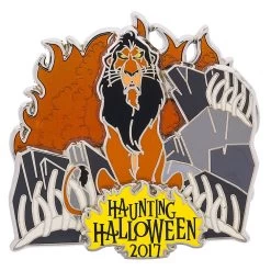 Disney Halloween Pin - 2017 Haunting Halloween - Scar