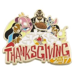 Disney Thanksgiving Pin - 2017 Thanksgiving Day - Lilo And Stitch