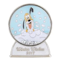 Disney Winter Pin - 2017 Winter Wishes - Pluto