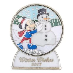 Disney Winter Pin - 2017 Winter Wishes - Mickey