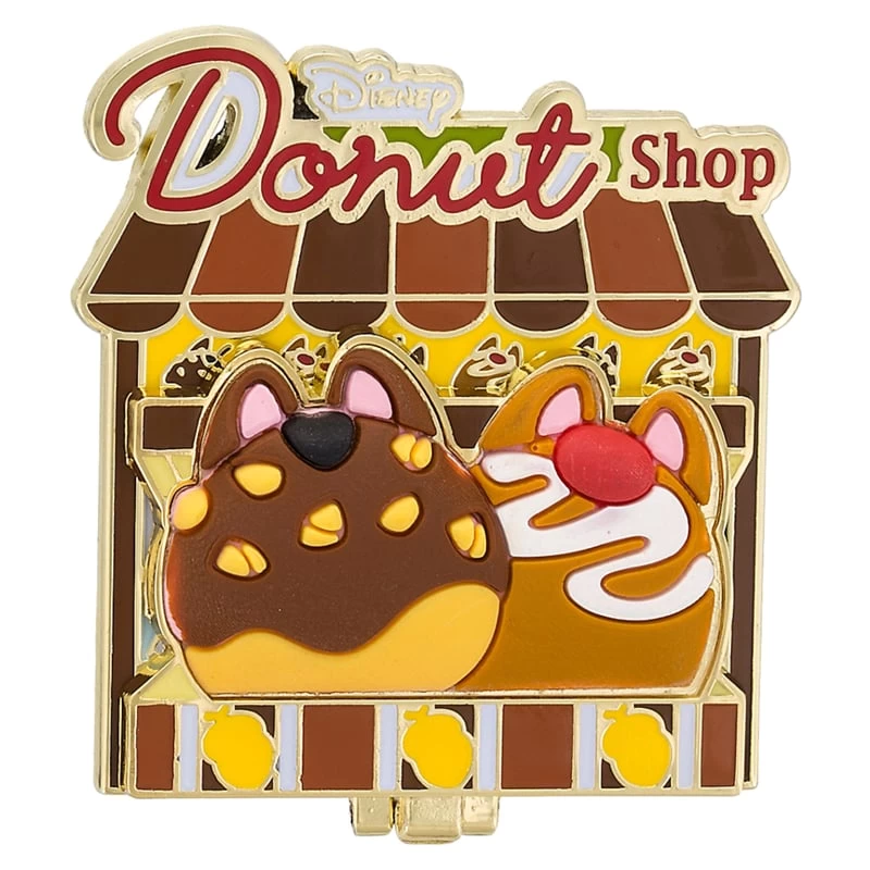 Disney Donut Shop Pin - #06 Chip & Dale