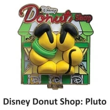Disney Donut Shop Pin - #11 Pluto