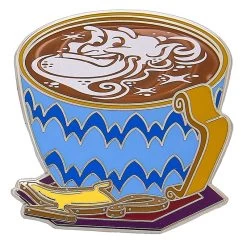 Disney Latte With Character Pin - #03 Genie