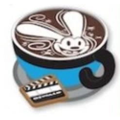 Disney Latte With Character Pin - #12 Oswald