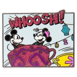 Disney Mickey And Minnie Pin - Mad Tea Party - Whoosh!