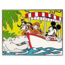 Disney Goofy Pin - Jungle Cruise - Mickey And Goofy
