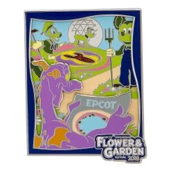 Disney Flower And Garden Festival Pin - 2018 Passholder Figment