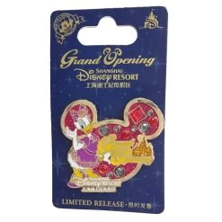 Disney Shanghai Pin - Grand Opening DAISY DUCK On Icon Background