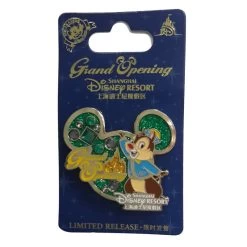 Disney Shanghai Pin - Grand Opening Dale On Icon Background