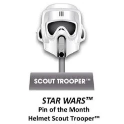 Disney Star Wars Helmets Series Pin - #6 Scout Trooper