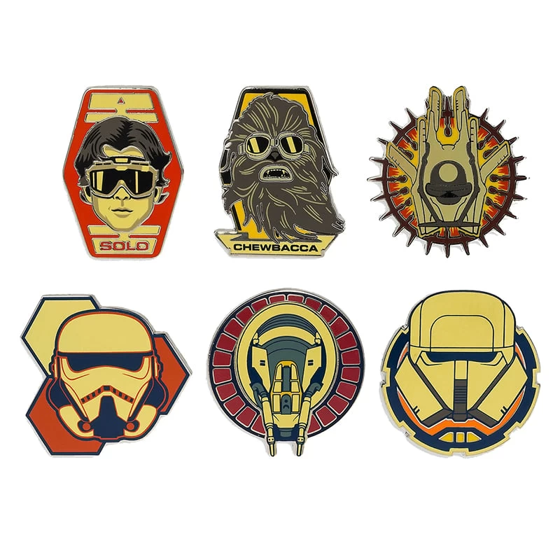 Disney 6 Pin Booster Set - STAR WARS - SOLO: A Star Wars Story