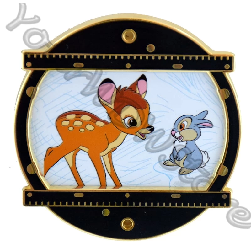 Disney Animation Celebration Pin - Animation Disc Mini Jumbo - Bambi
